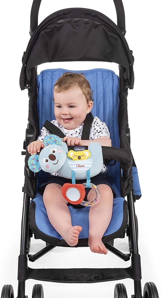Chicco Rammelaar Koala Junior 20 X 22 Cm Polyester Licht - Blauw