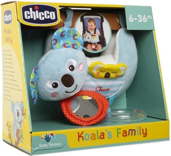 Chicco Rammelaar Koala Junior 20 X 22 Cm Polyester Licht - Blauw