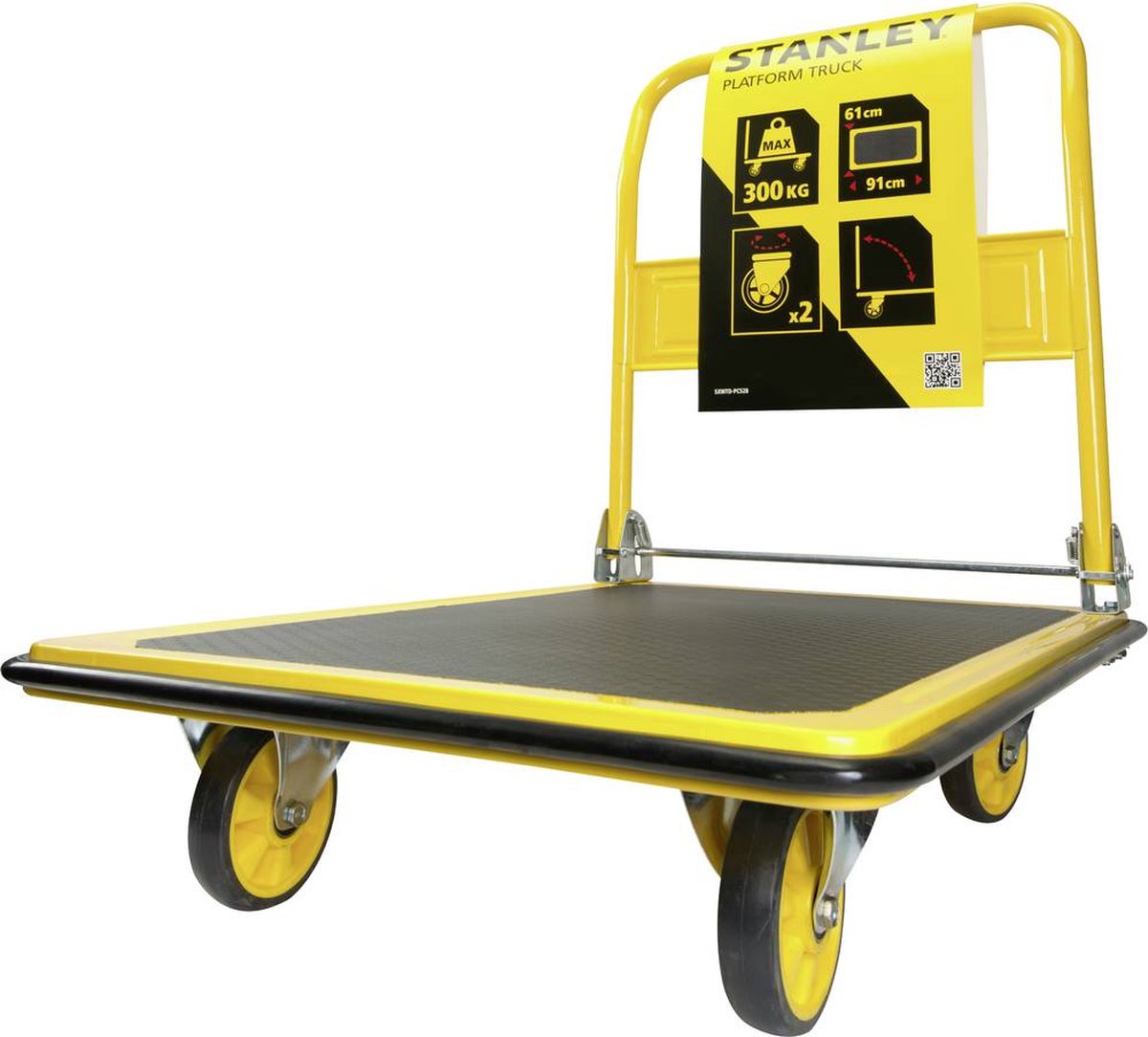 Stanley Plateauwagen Pc528 - Draagcapaciteit 300kg
