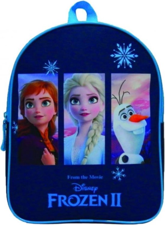 Disney Rugzak Frozen Ii Meisjes 25 X 31 Cm Polyester - Blauw