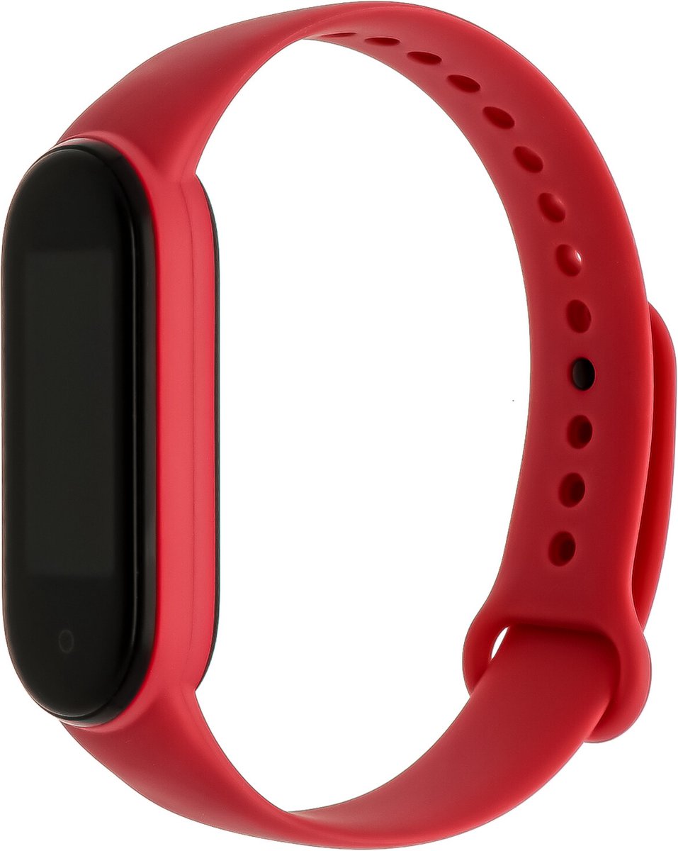 Xiaomi Mi band 3/4 sport band - rose rood - Horlogeband Armband Polsband