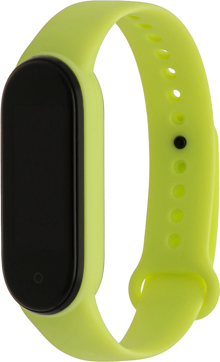 Xiaomi Mi band 3/4 sport band - limoen - Horlogeband Armband Polsband - Groen