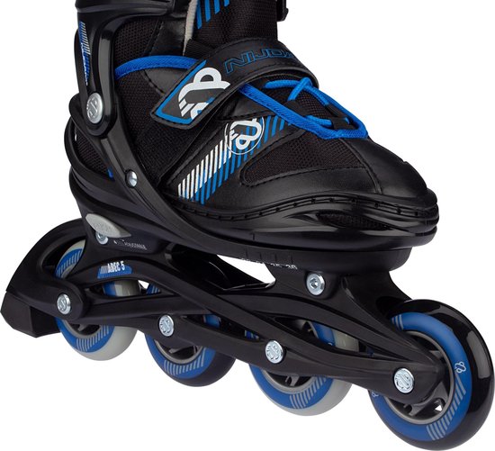 Nijdam Skates Go Crossing Junior Polyester/ - Zwart