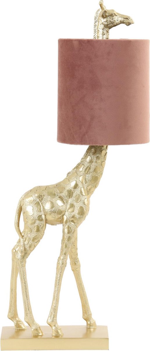 Light & Living Tafellamp Giraffe - Goud