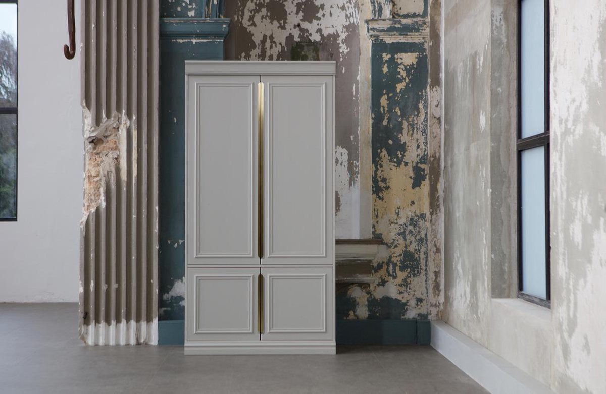 BePureHome Kledingkast Mildam - Grijs