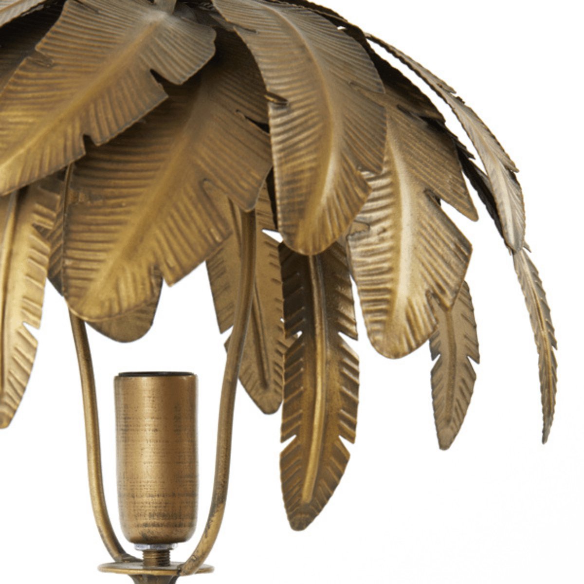 Light & Living Tafellamp Palmu - Goud