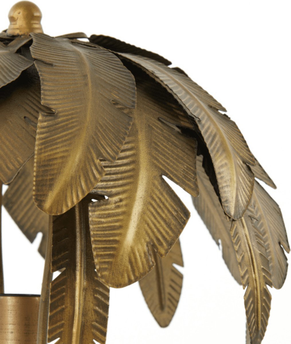 Light & Living Tafellamp Palmu - Goud