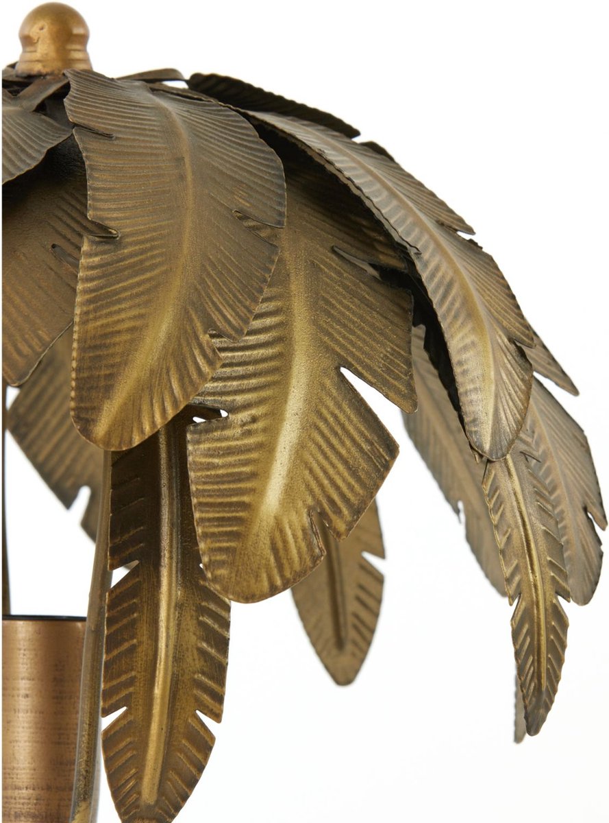 Light & Living Tafellamp Palmu - Goud