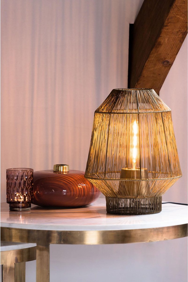 Light & Living Tafellamp Vitora - Goud