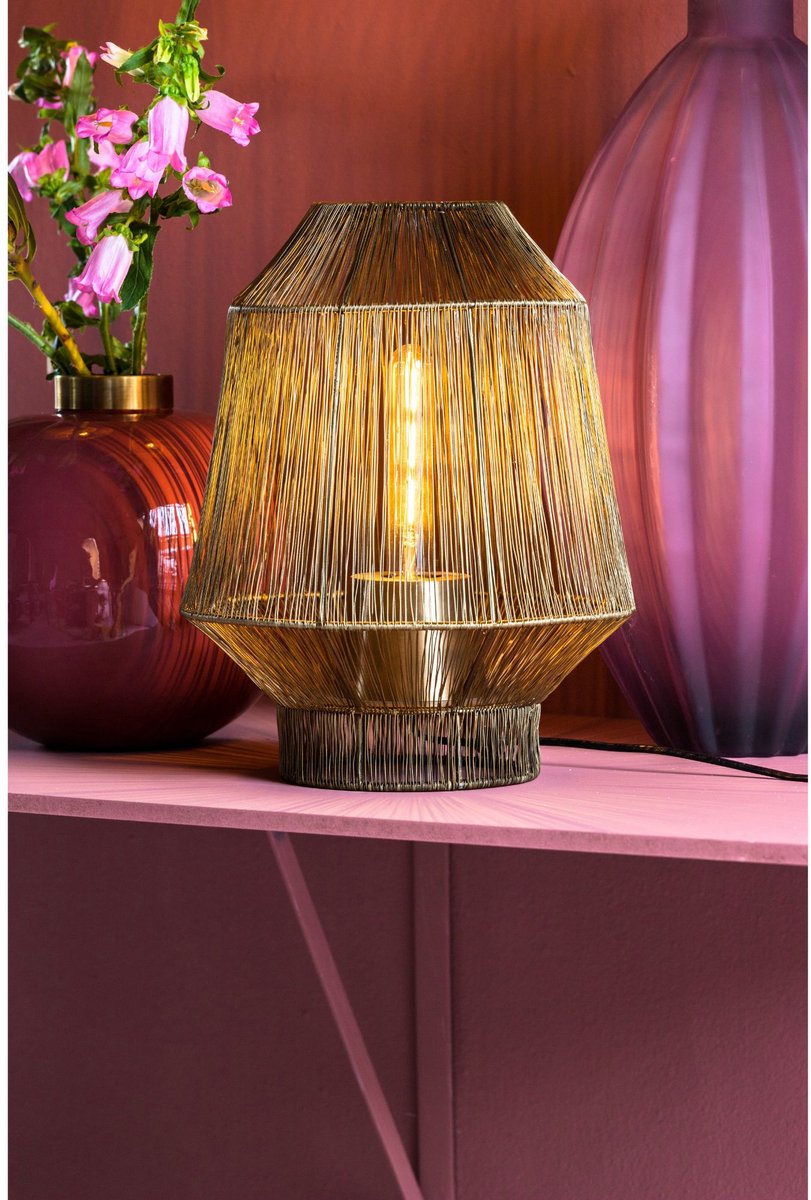 Light & Living Tafellamp Vitora - Goud