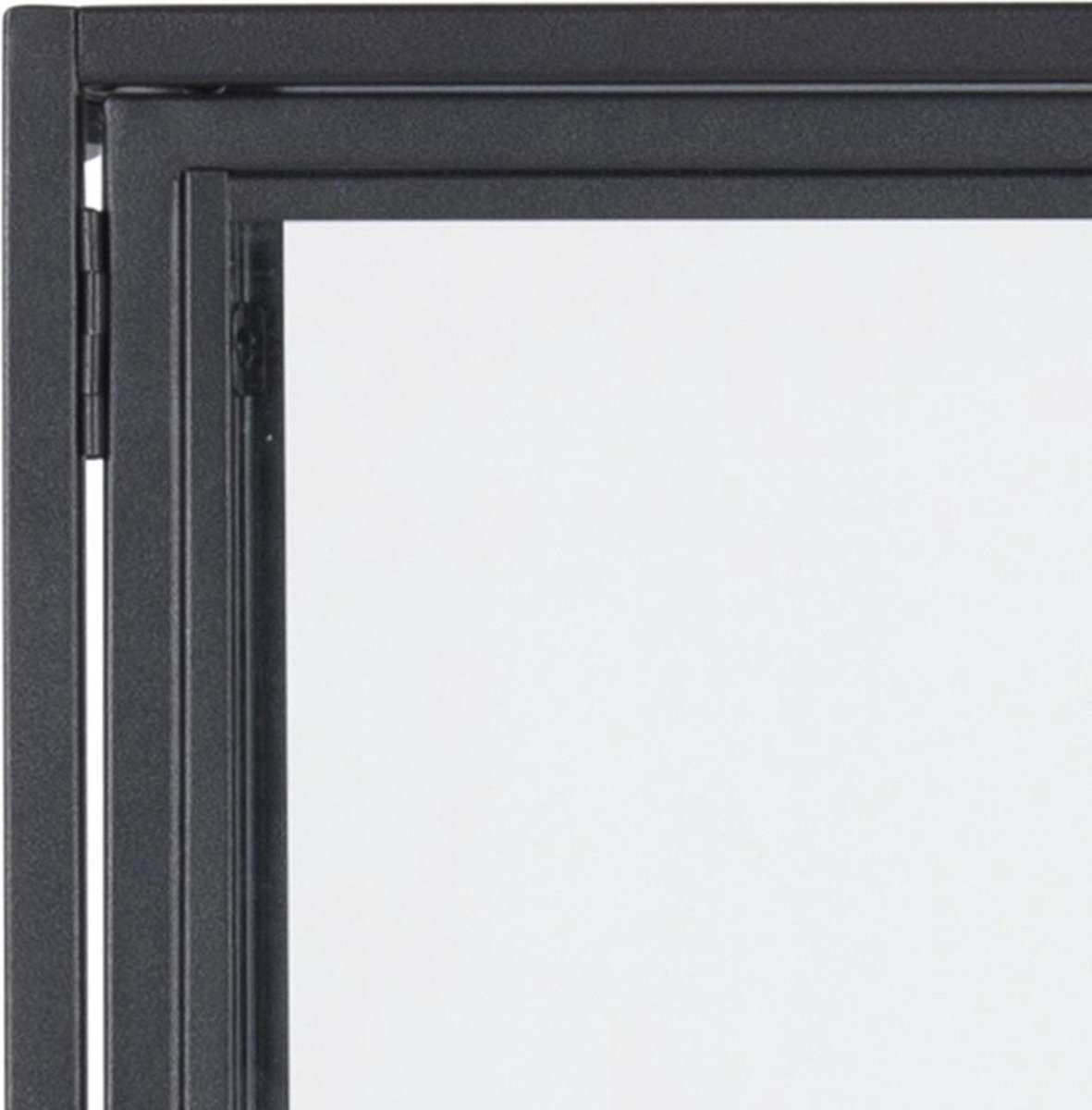 Vitrinekast Assel - Zwart