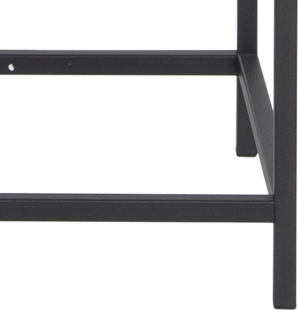 Vitrinekast Assel - Zwart