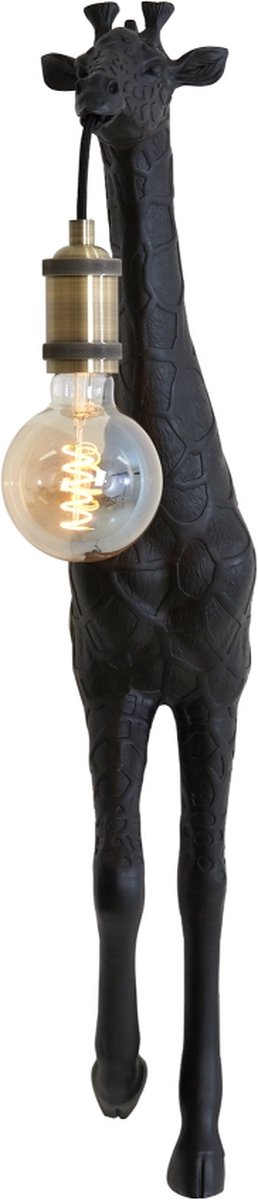 Light & Living Wandlamp Giraffe - Zwart