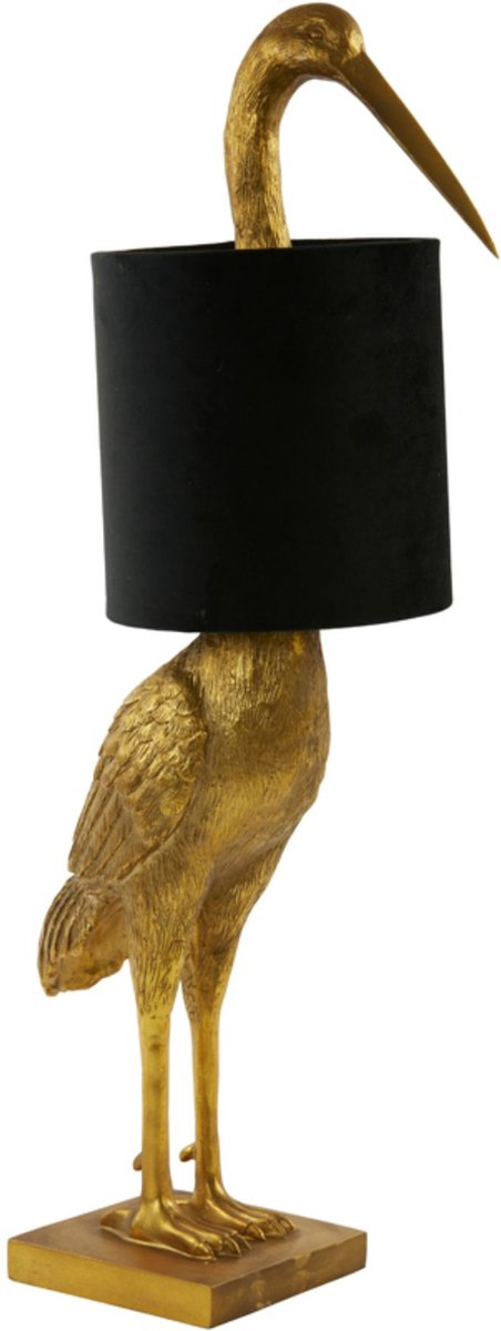 Light & Living Tafellamp Kraanvogel - Goud
