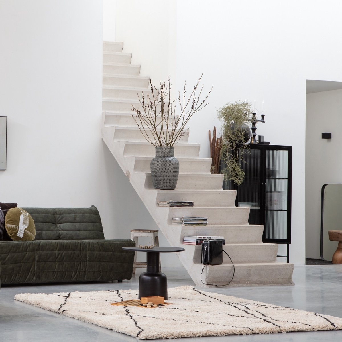 Woood Vloerkleed 170x240 Cleo Wit