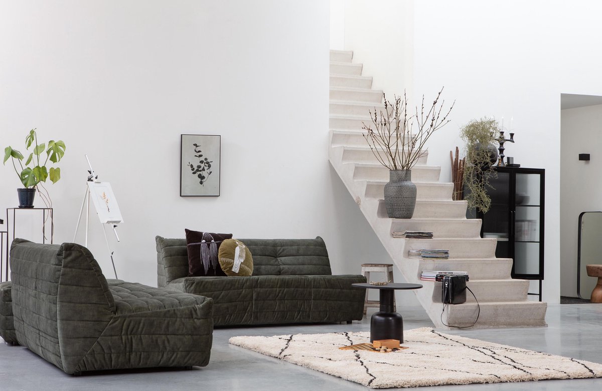 Woood Vloerkleed 170x240 Cleo Wit