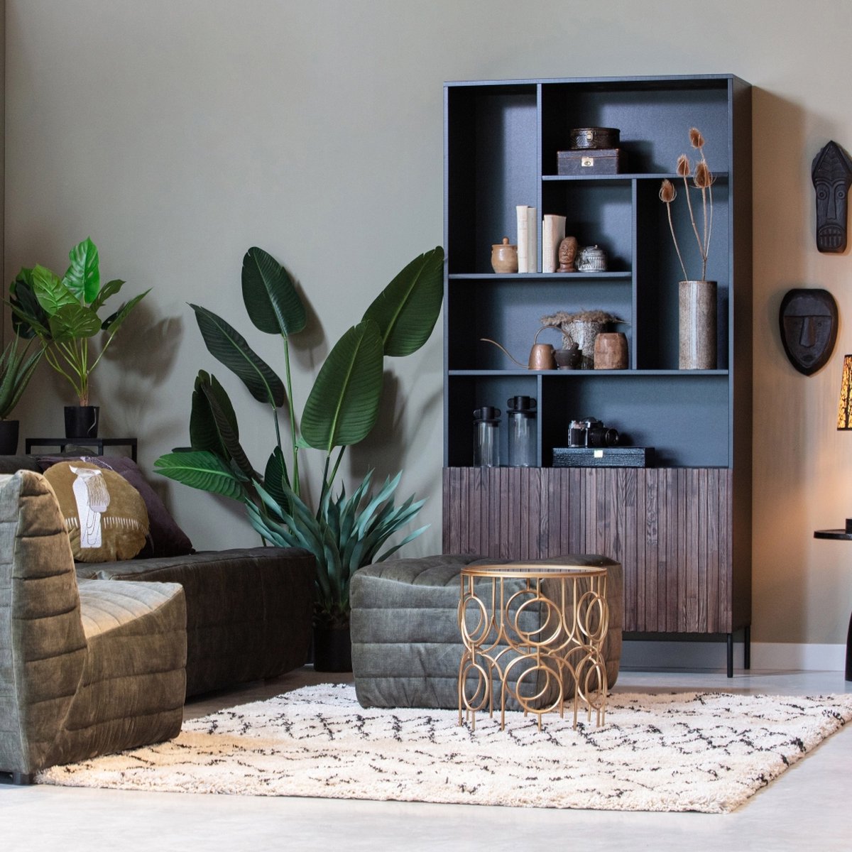 Woood Vloerkleed 160x230 Nando Wit