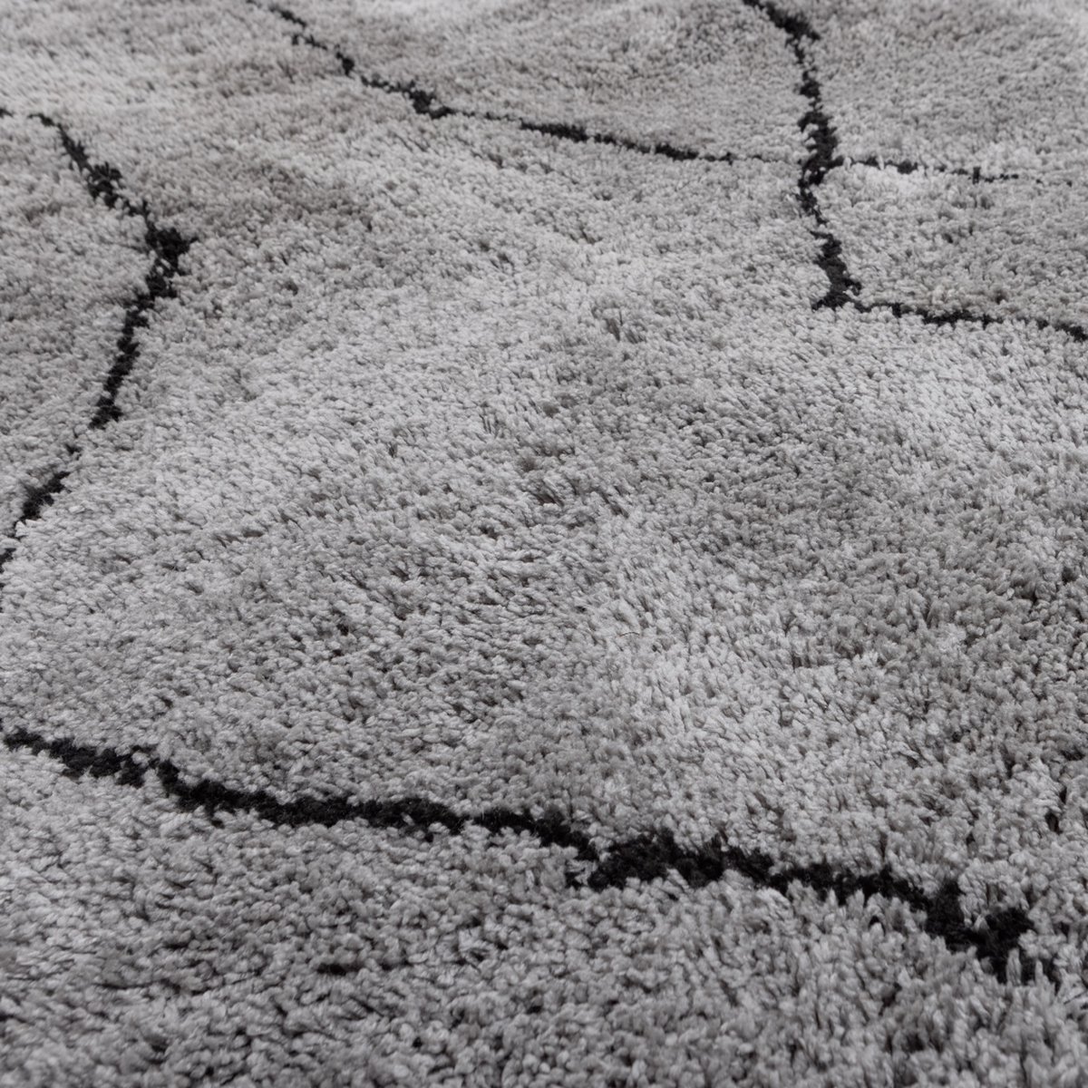 Woood Vloerkleed 170x240 Nove - Grijs