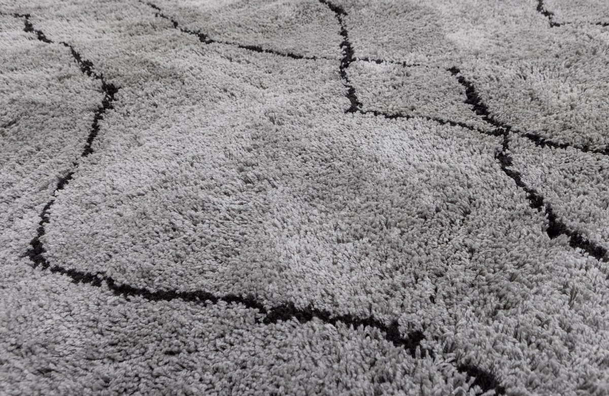 Woood Vloerkleed 170x240 Nove - Grijs