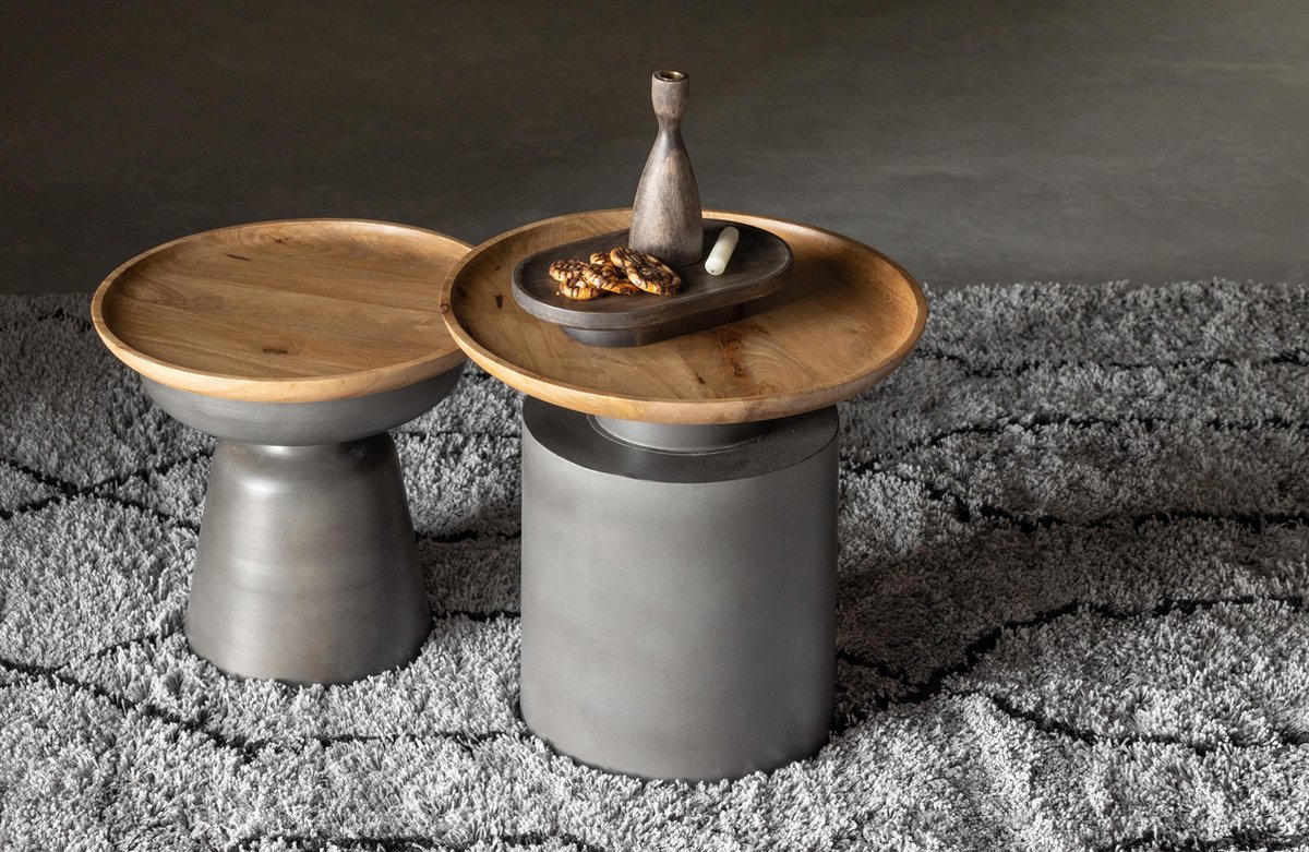 Woood Vloerkleed 170x240 Nove - Grijs