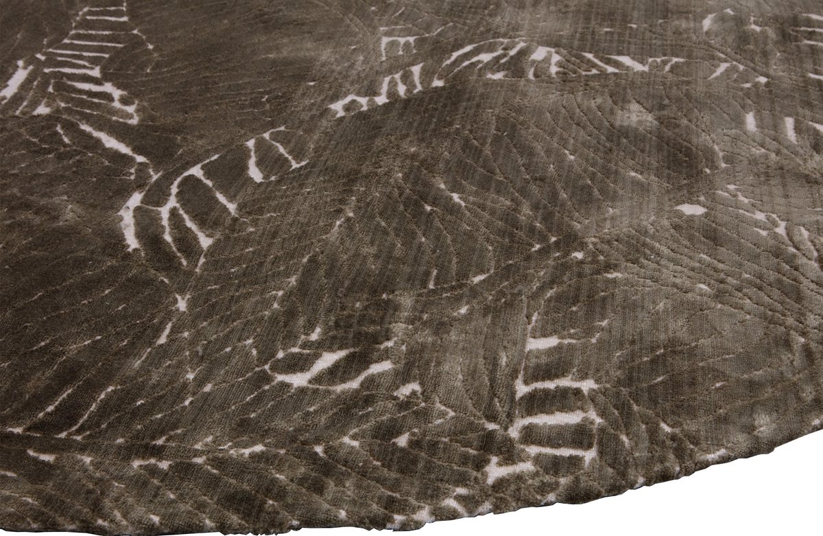 Woood Vloerkleed dia 200 Naya - Goud