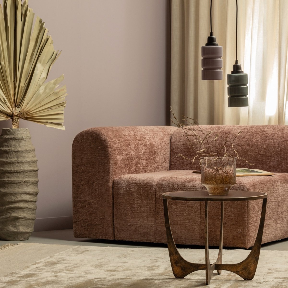 BePureHome Vloerkleed 170x240 Sweep Naturel - Beige