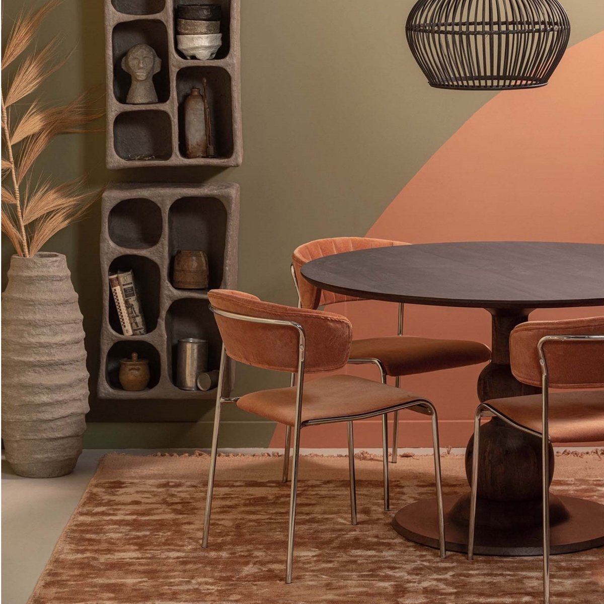 BePureHome Vloerkleed 170x240 Sweep - Oranje