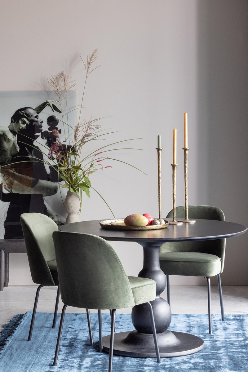 BePureHome Vloerkleed 200x300 Sweep - Blauw