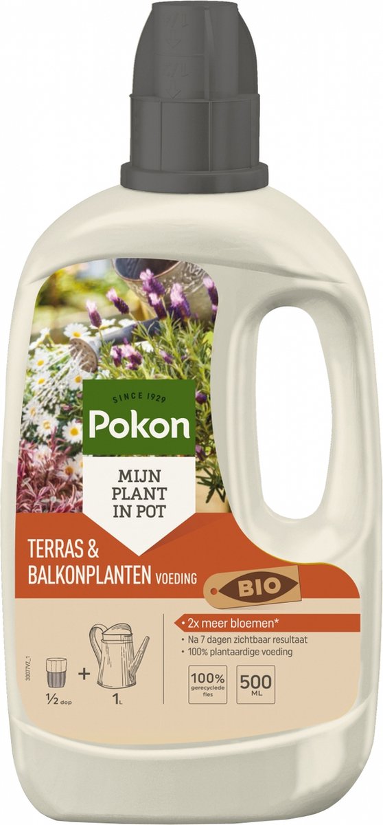 Pokon Bio Terras & Balkon Plantenvoeding 1L