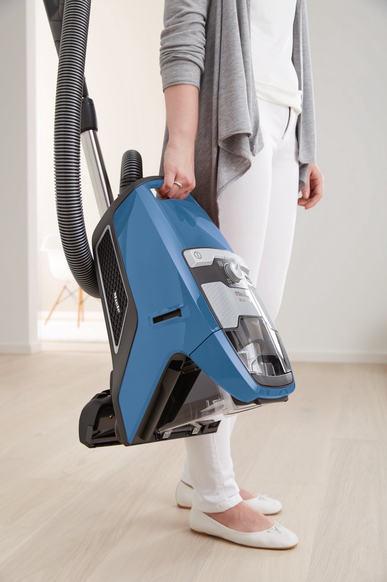 Miele Blizzard CX1 Parquet PowerLine Tech - Blauw