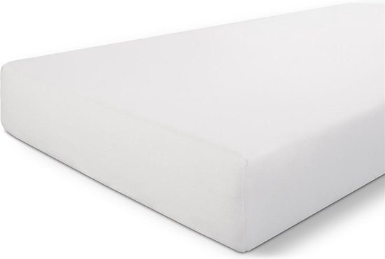 Walra Katoen Hoeslaken - 100% Katoen - Lits-jumeaux (180x200 Cm) - - Wit