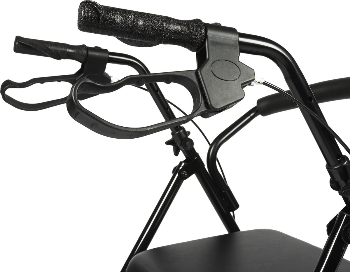 Dunimed Lichtgewicht Rollator (Opvouwbaar) - Zwart
