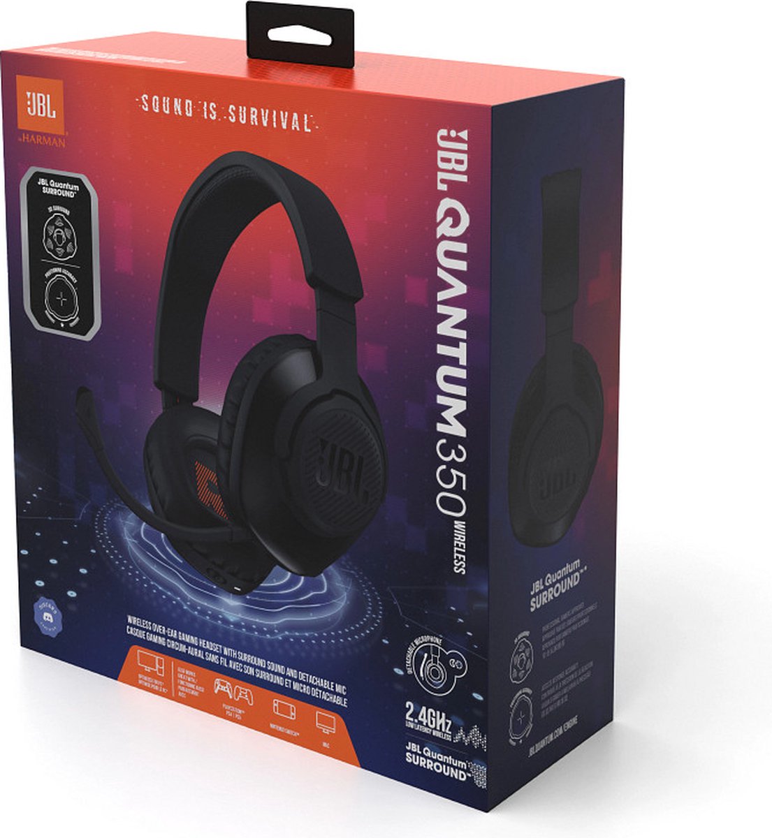 JBL Q350WL BLK - Zwart