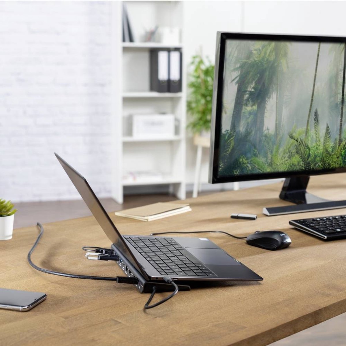 Hama 200100 USB-C Dockingstation 10-poorts