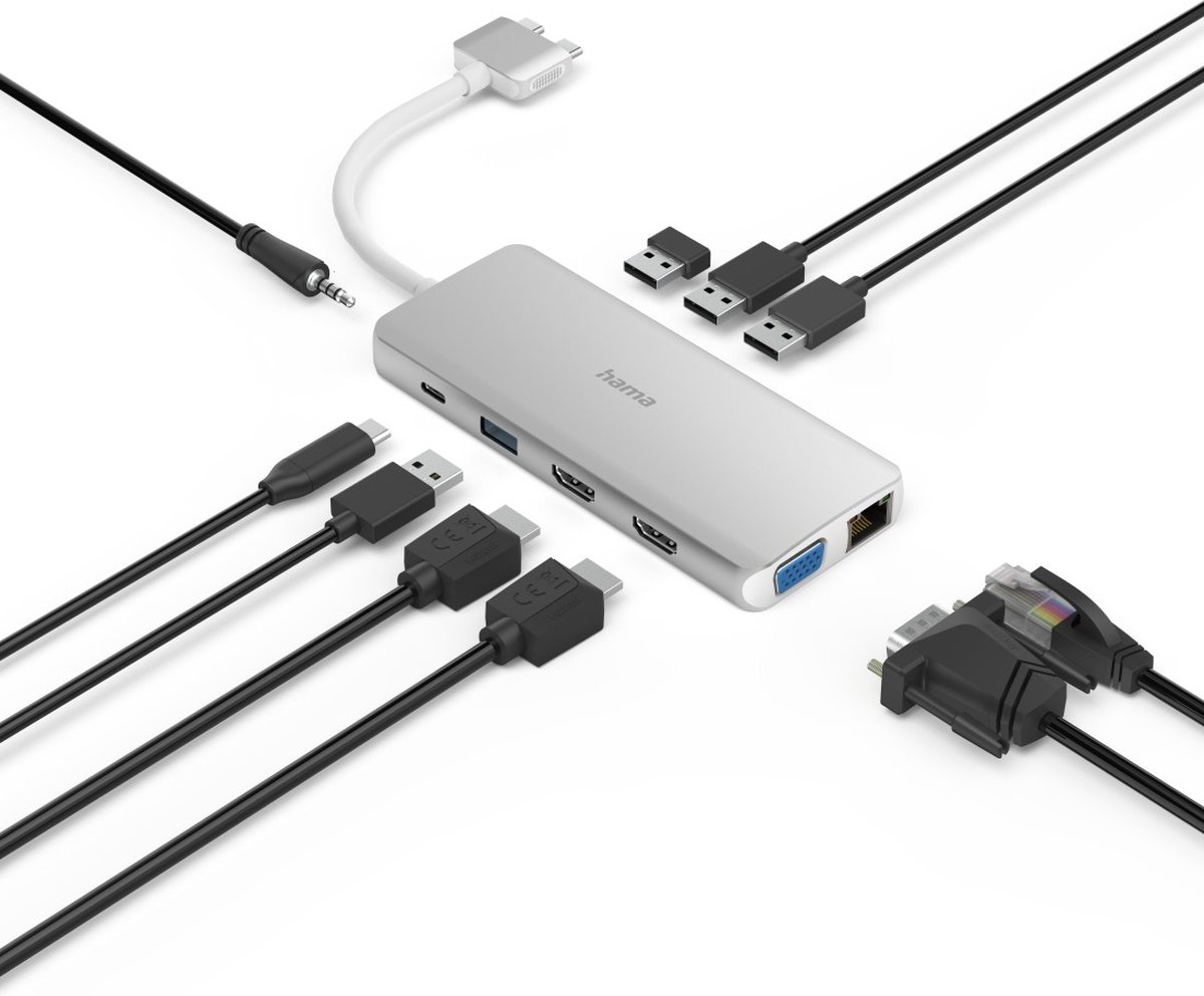 Hama 200133 USB-C Muiltiport voor MacBook