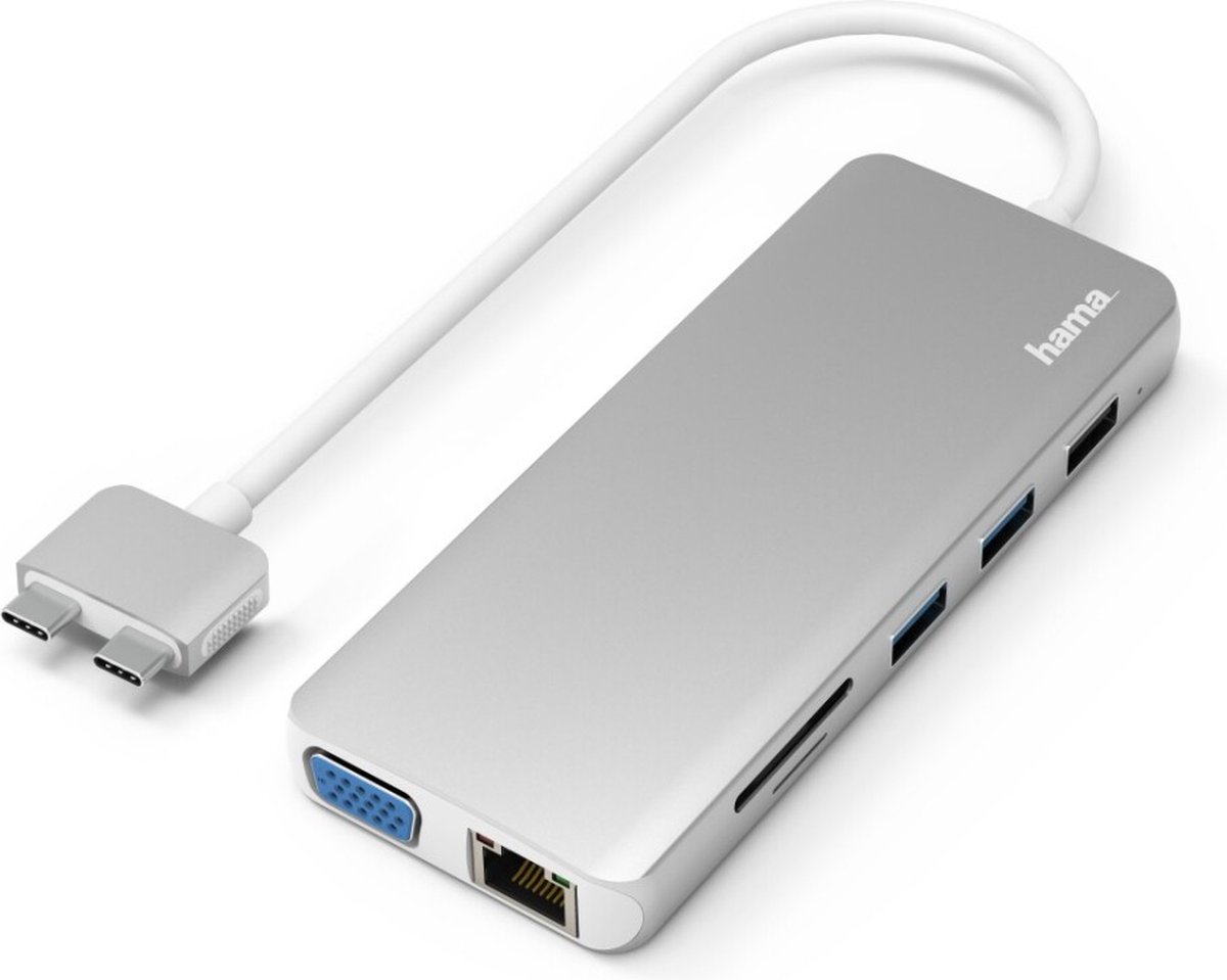 Hama 200133 USB-C Muiltiport voor MacBook