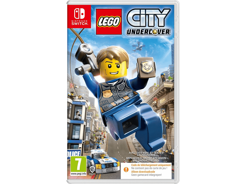 Warner Bros. LEGO City Undercover (Code in Box) Nintendo Sch - Wit