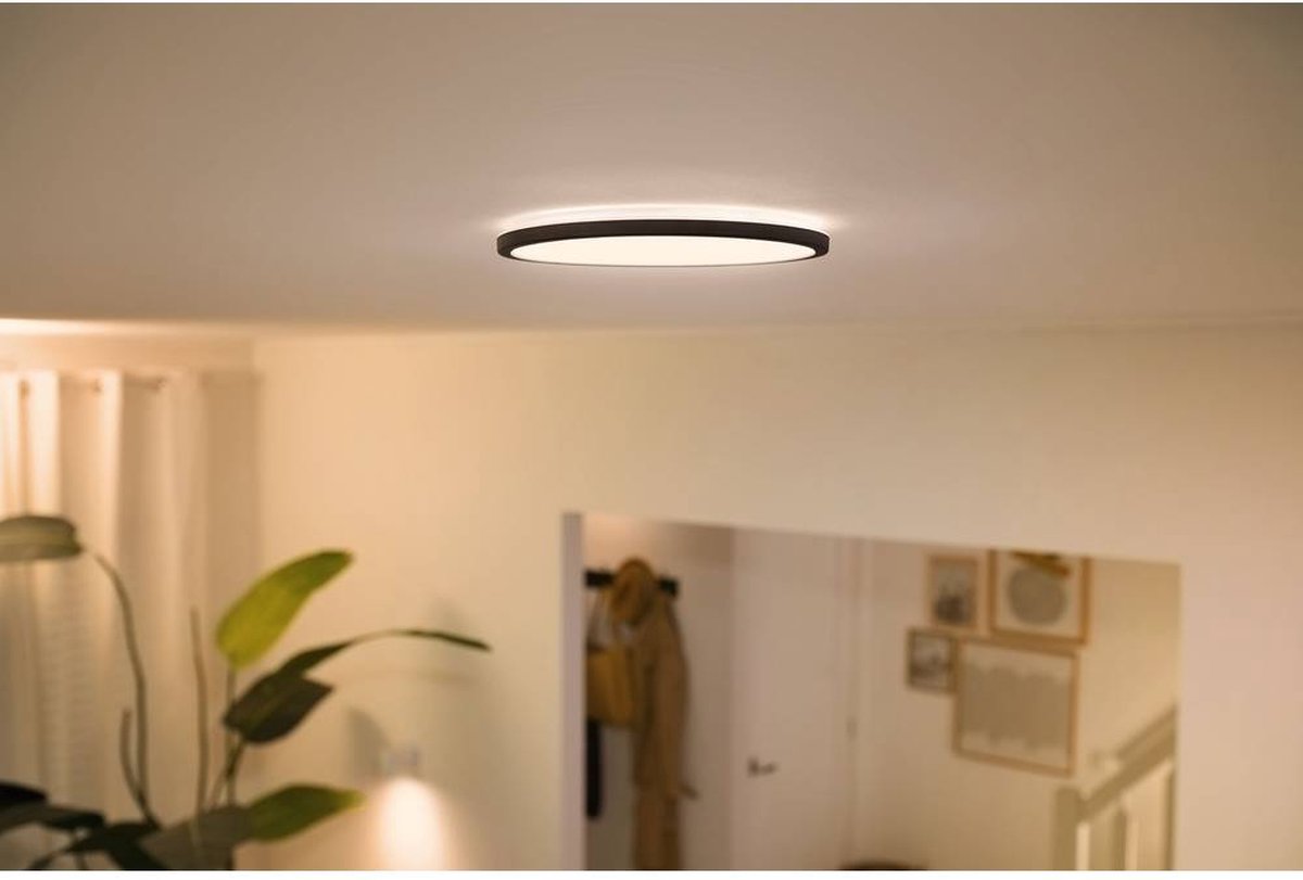 WIZ Superslim 14 W Warmwit - Zwart