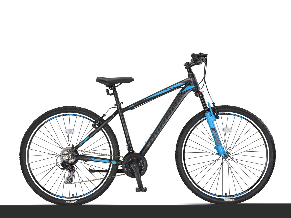 Umit Mirage Mountainbike 29 inch 46cm V-Brakes 21v/Blauw - Zwart