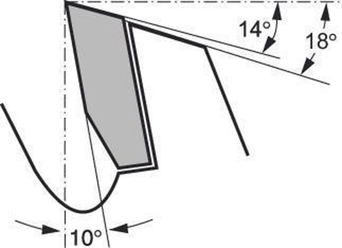 Bosch - Hoja de sierra circular Optilina de madera para Kapp- y Mitre
