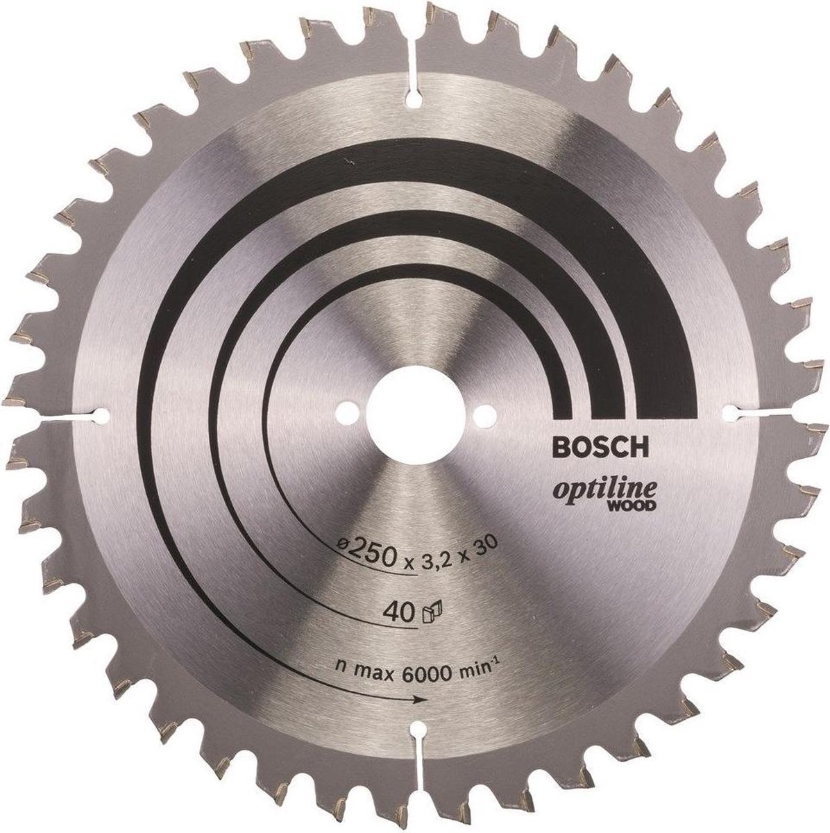 Bosch - Disco corte madera para ingletadora 250x30 mm