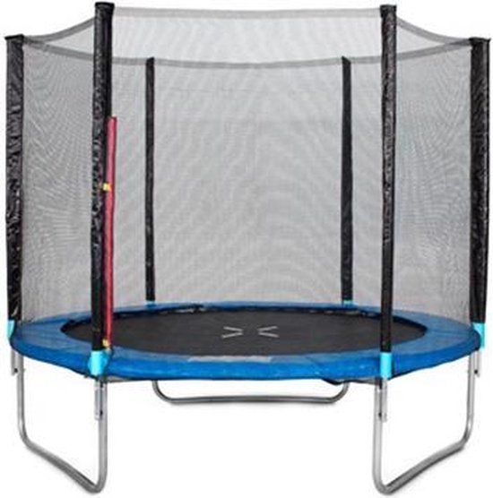 Lizzely Garden & Living Trampoline 305cm Met Veiligheidsnet - Blauw