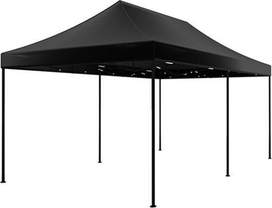 Lizzely Garden & Living Easy Up 3x6m Luxe Zonder Zijwanden Partytent - Zwart