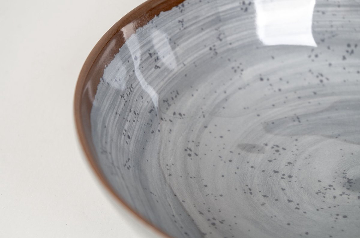 Bo-Camp Servies halo 12-delig - Grijs