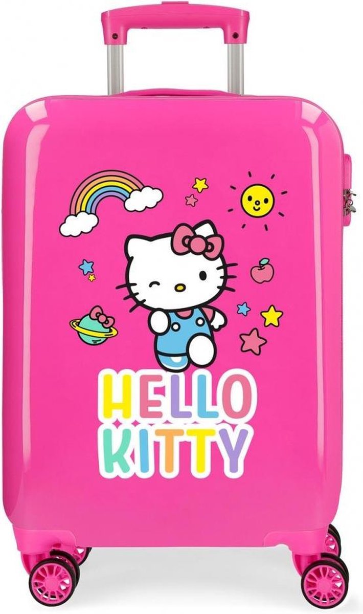Sanrio Hello Kitty Abs Kinderkoffer 55 Cm Twister Pink - Roze