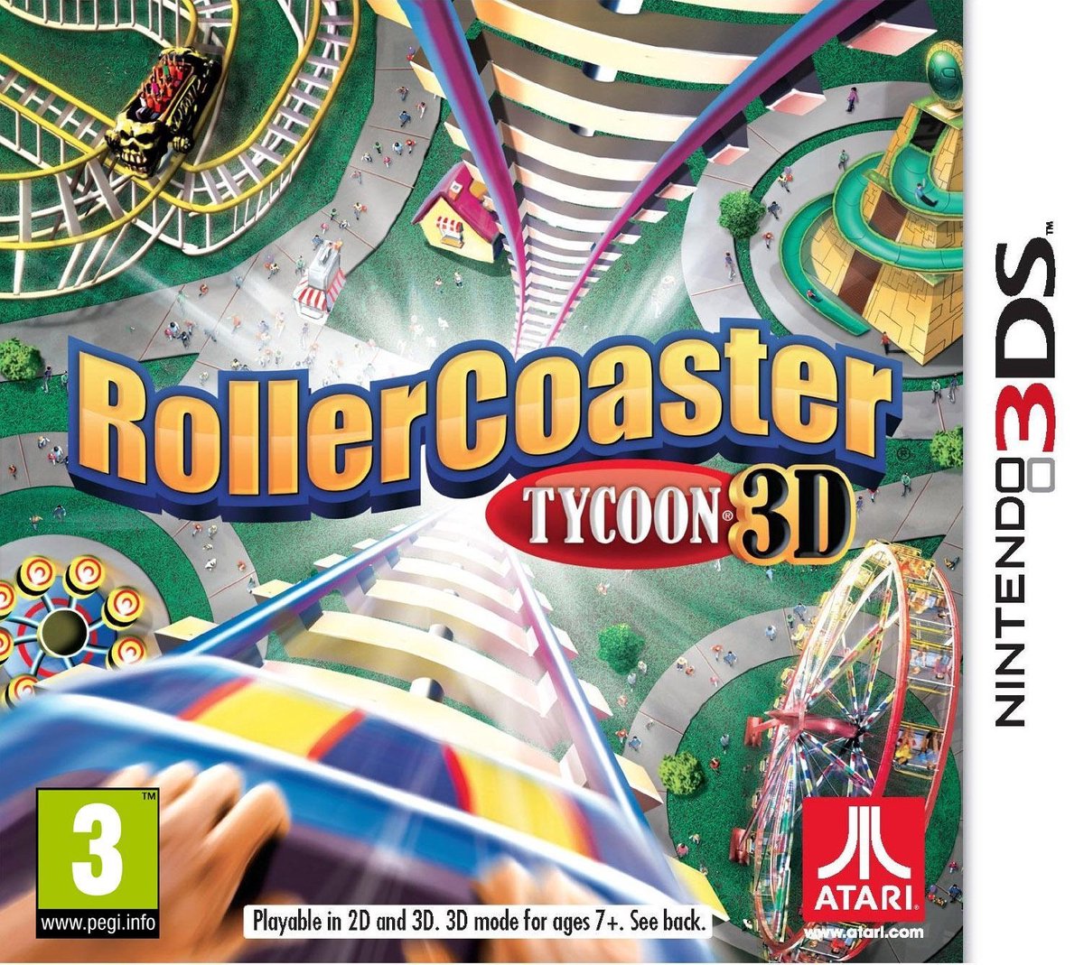 Atari Rollercoaster Tycoon 3D