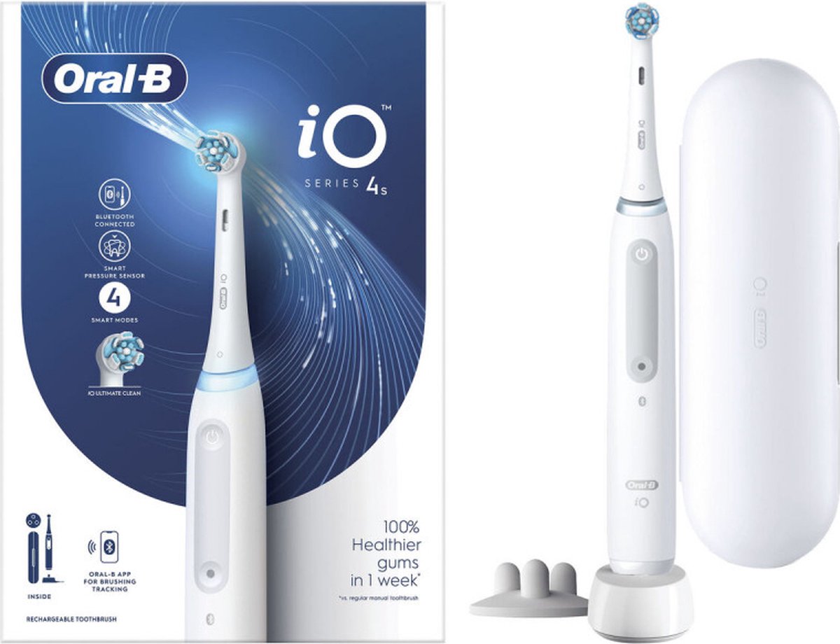 Oral B Oral-B iO 4S Elektrische Tandenborstel - Wit