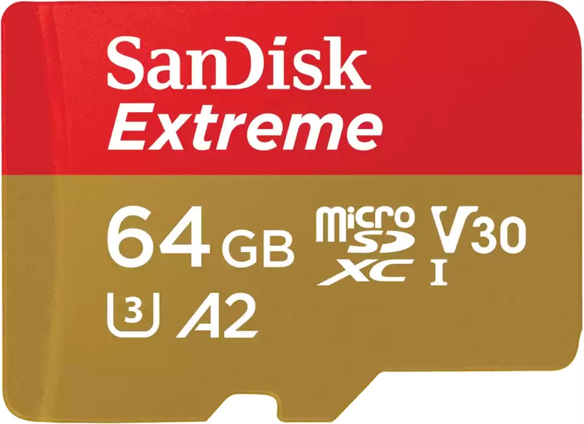 Sandisk MicroSDXC Extreme 64GB 170MB/s + SD Adapter