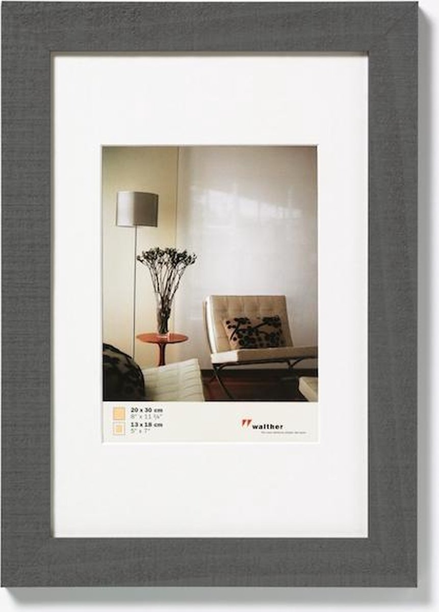 Walther Design Fotolijst Home 40x40 Cm - Grijs