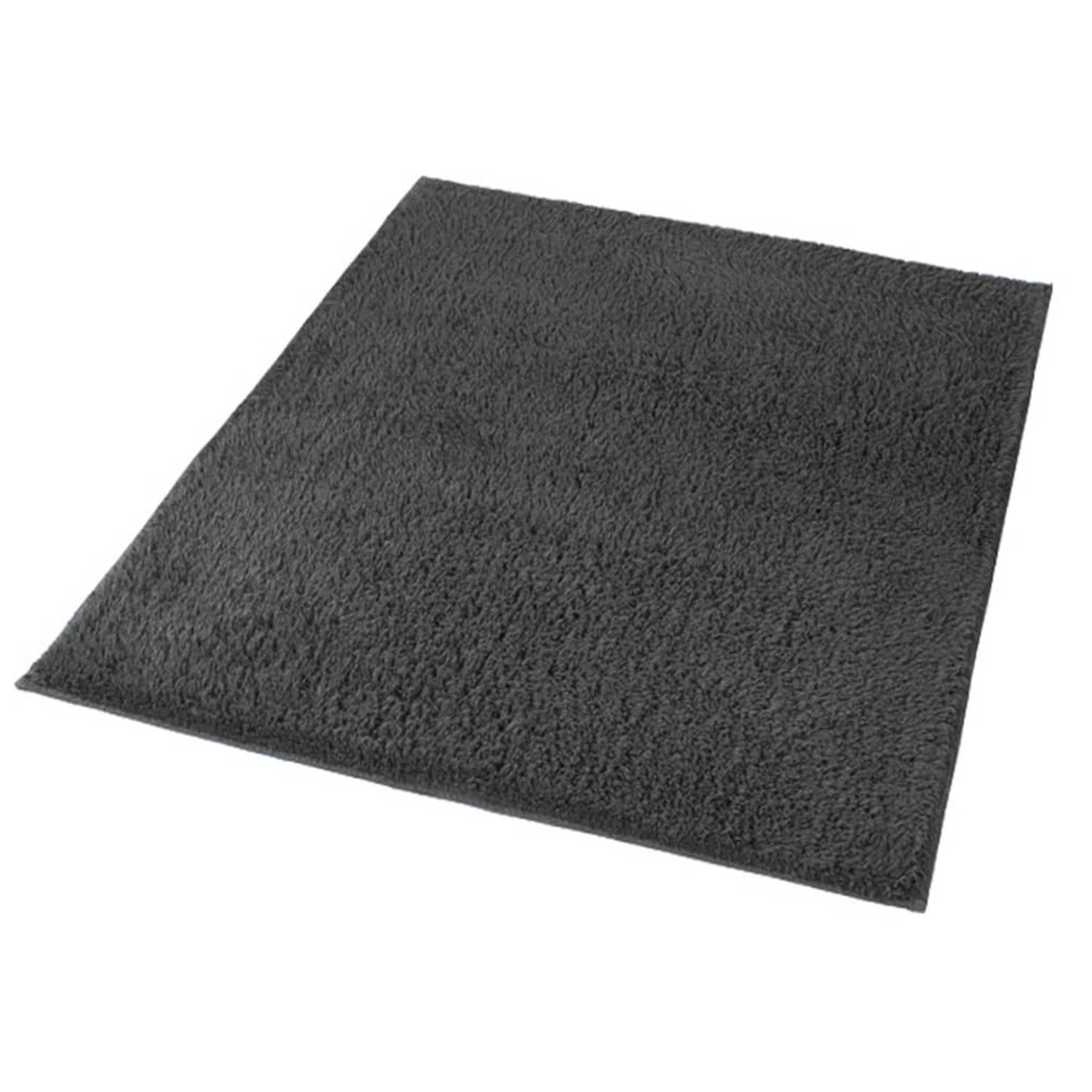 Kleine Wolke Badmat Kansas 55x65 Cm Antraciet - Gris